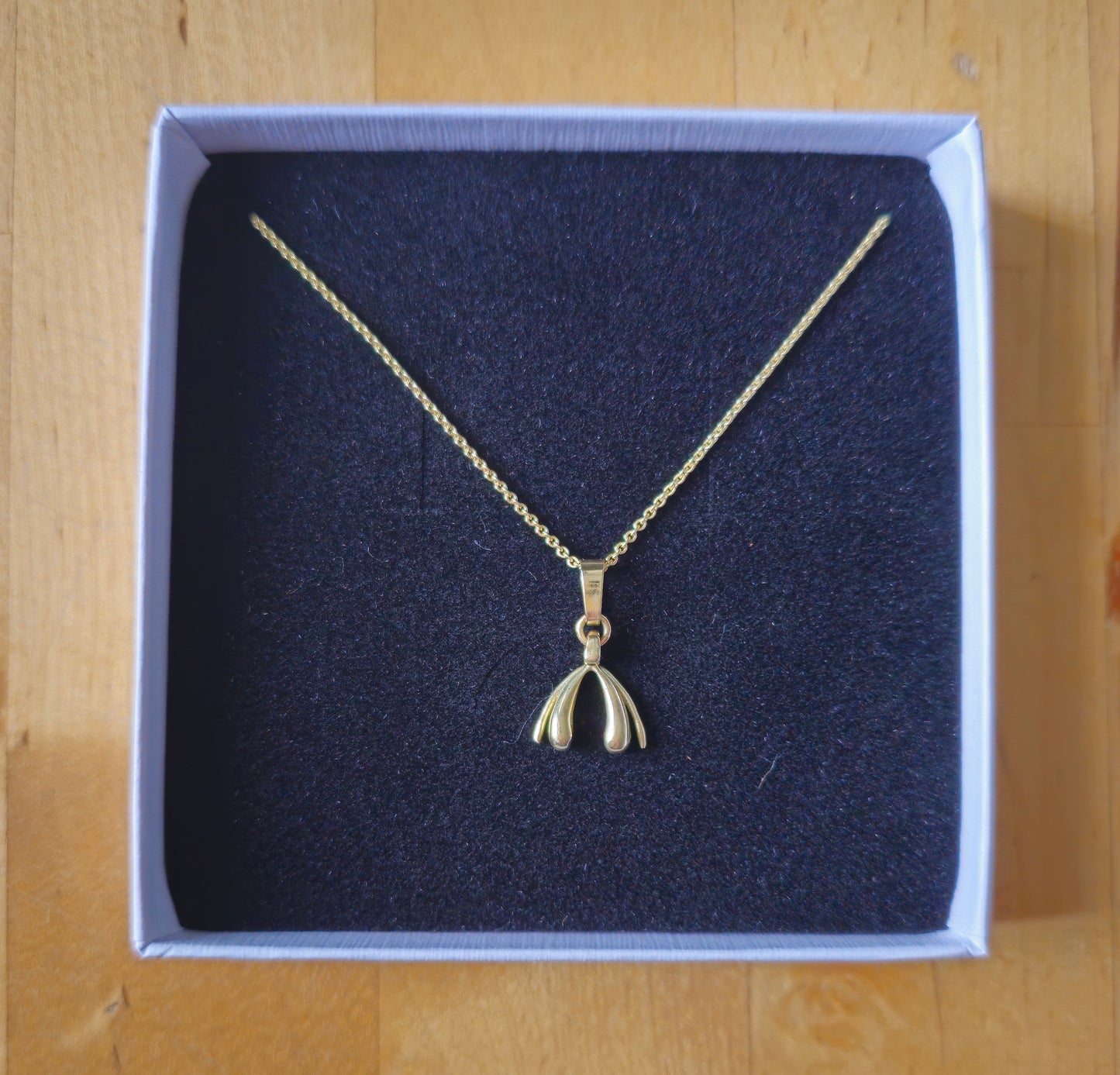 Anchor 14K Gold Necklace