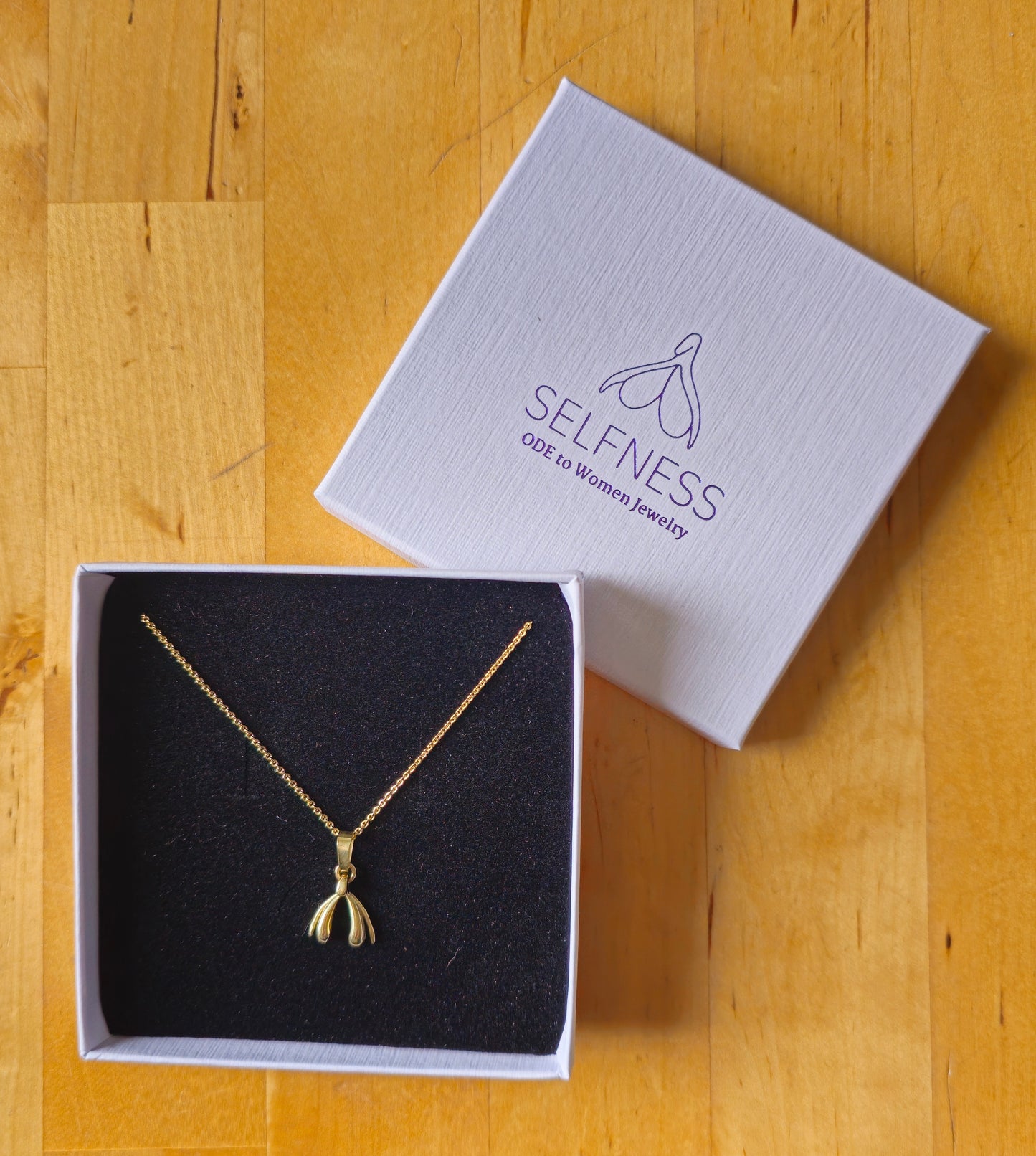 Anchor 14K Gold Necklace